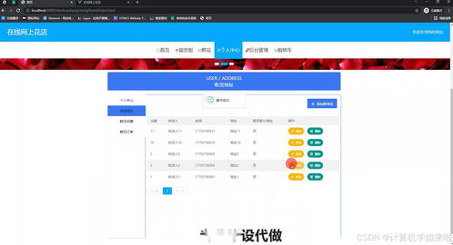 java毕业设计 ssm智能交互式在线网上花店的研发包含文档代码讲解